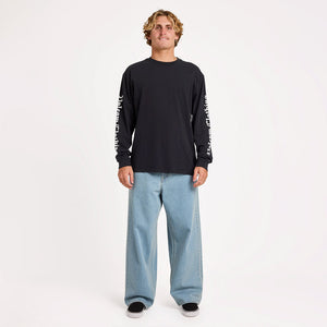 VOLCOM Core Gnar Long Sleeve Tee - Black