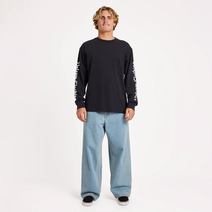 VOLCOM Core Gnar Long Sleeve Tee - Black