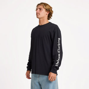 VOLCOM Core Gnar Long Sleeve Tee - Black