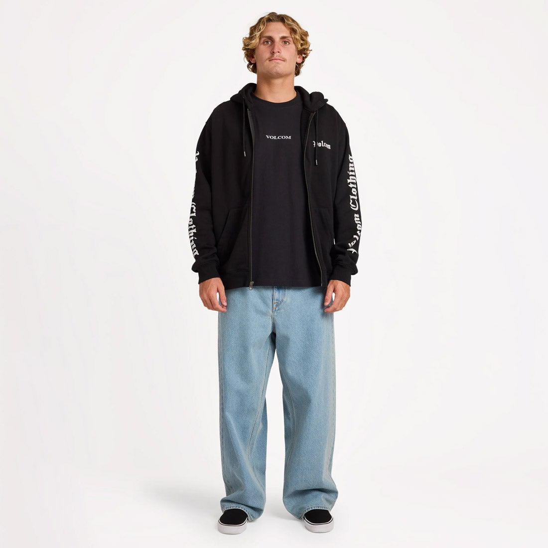 VOLCOM Core Gnar Zip Hood - Black