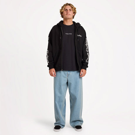 VOLCOM Core Gnar Zip Hood - Black