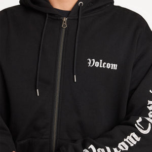 VOLCOM Core Gnar Zip Hood - Black