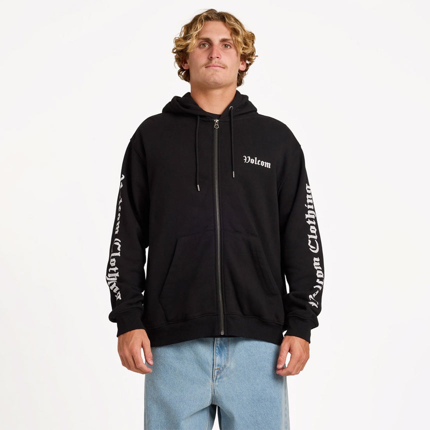 VOLCOM Core Gnar Zip Hood - Black