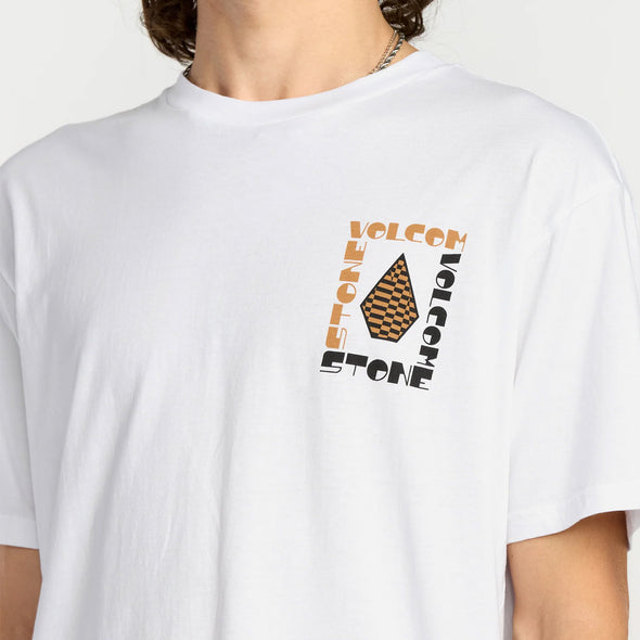 VOLCOM Cornerstone Tee - White