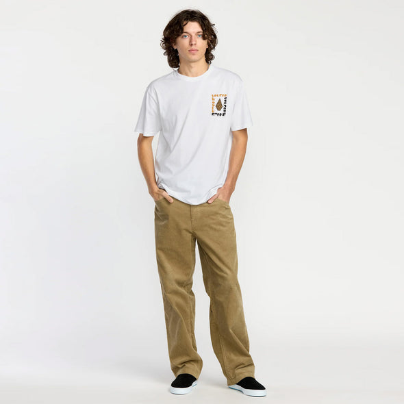 VOLCOM Cornerstone Tee - White
