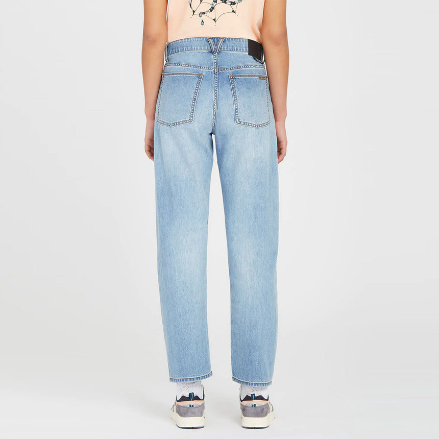 VOLCOM Women's Daddio Jean - Vintage Blue