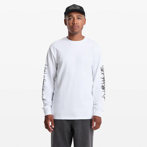 VOLCOM Die By The Stone Long Sleeve Tee - White