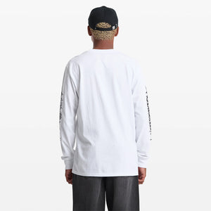 VOLCOM Die By The Stone Long Sleeve Tee - White