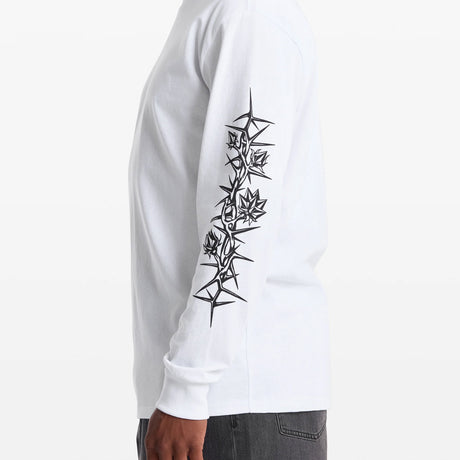 VOLCOM Die By The Stone Long Sleeve Tee - White