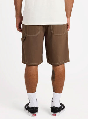 VOLCOM Disturb 21" Short - Brown Stone