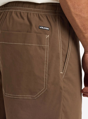 VOLCOM Disturb 21" Short - Brown Stone