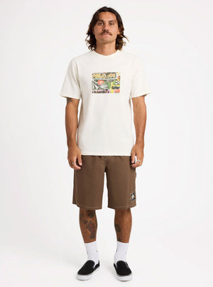 VOLCOM Disturb 21" Short - Brown Stone