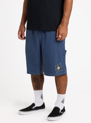 VOLCOM Disturb 21" Short - Light Navy