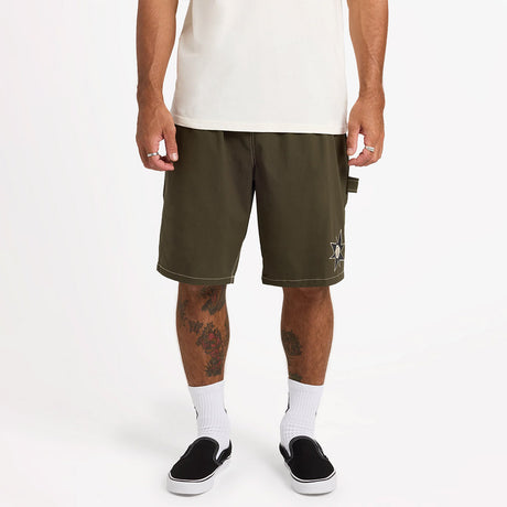 VOLCOM Disturb Short - Squadron Green