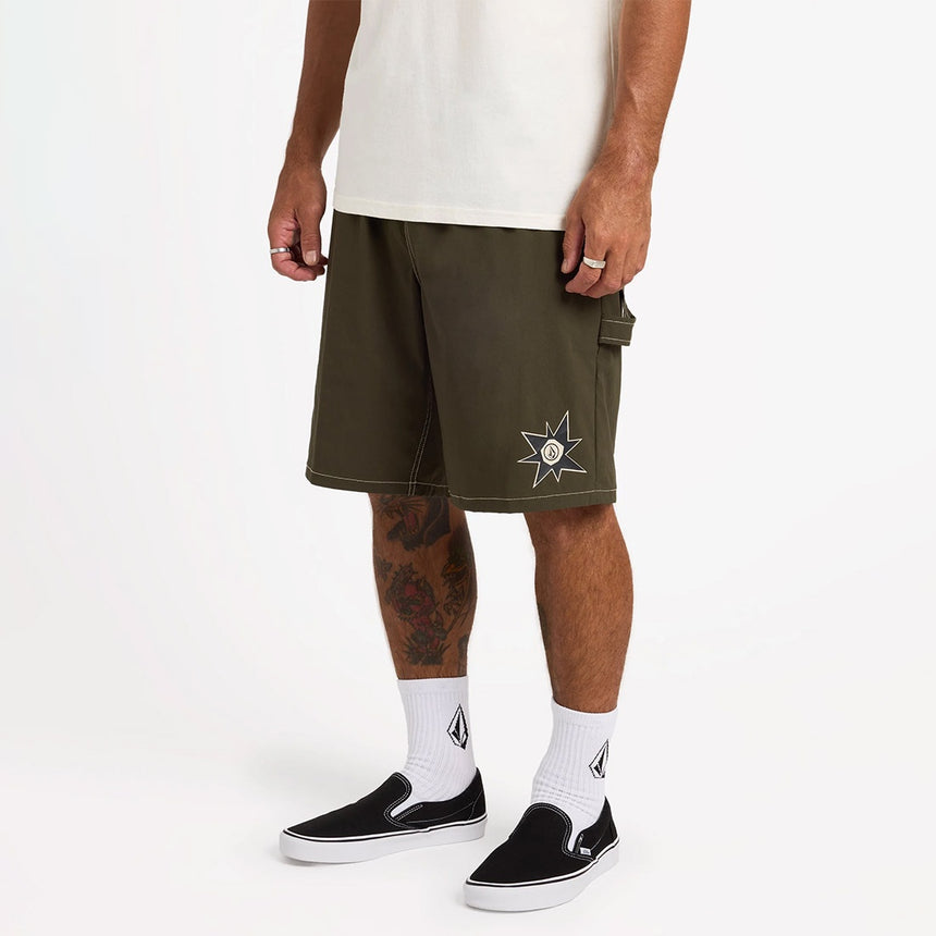 VOLCOM Disturb Short - Squadron Green