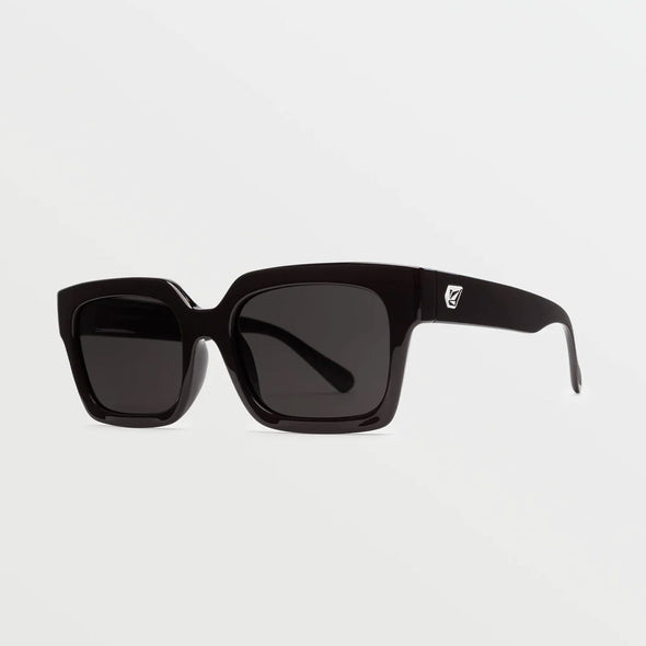 VOLCOM Domeinator Sunglasses - Gloss Black