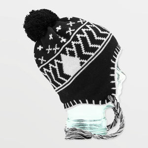 VOLCOM Ear Muff Beanie - Black