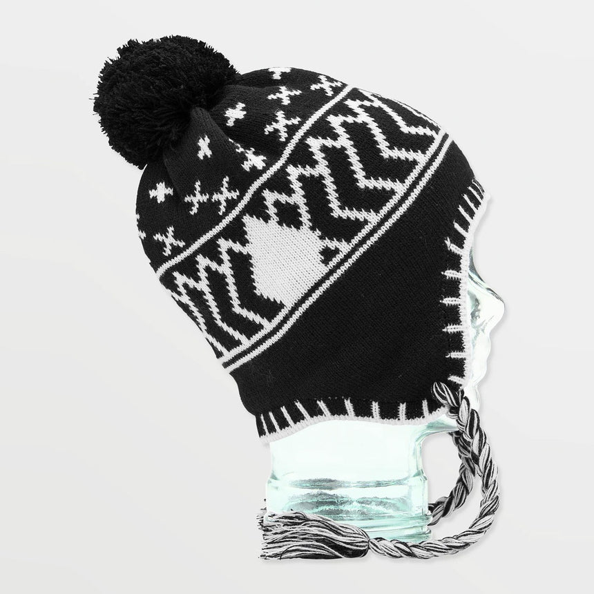 VOLCOM Ear Muff Beanie - Black