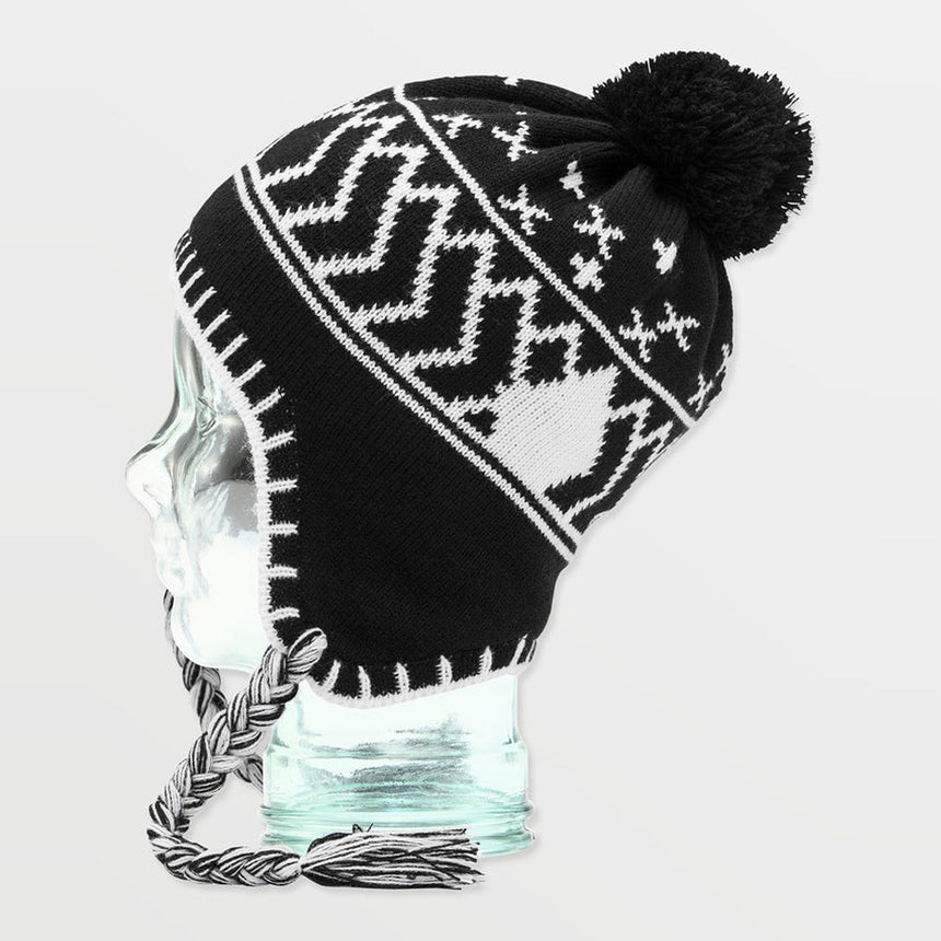 VOLCOM Ear Muff Beanie - Black