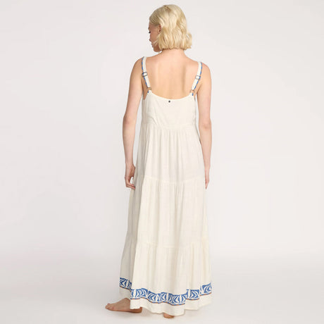 VOLCOM Emma Rushton Maxi Dress - Vintage White