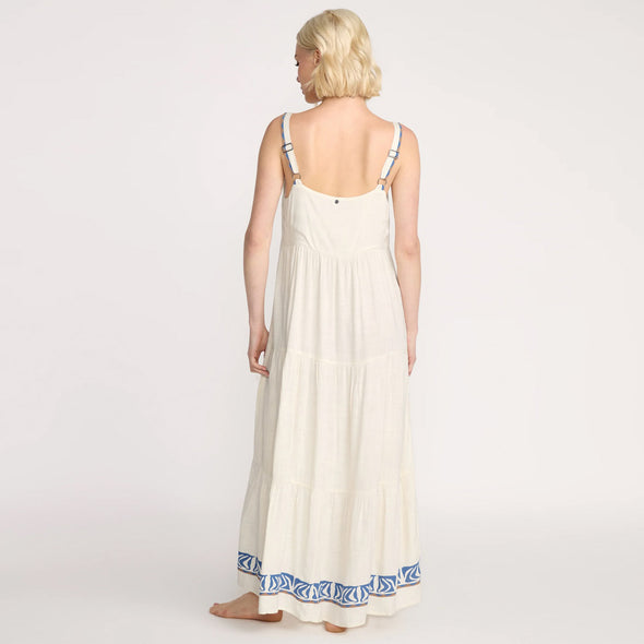 VOLCOM Emma Rushton Maxi Dress - Vintage White