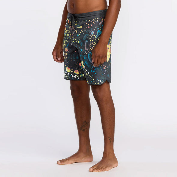 VOLCOM Excite Stoney Scallop 19" Boardshorts - Black