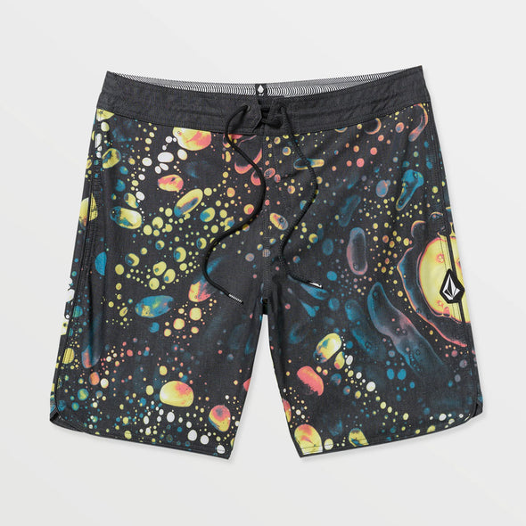 VOLCOM Excite Stoney Scallop 19" Boardshorts - Black