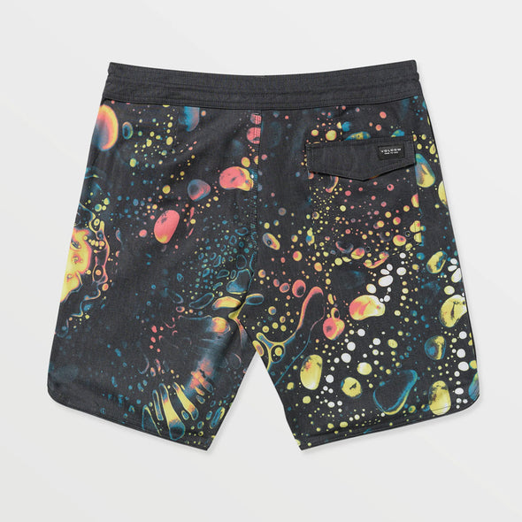 VOLCOM Excite Stoney Scallop 19" Boardshorts - Black