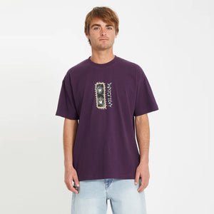 VOLCOM Eye Rust Tee - Grape Royale