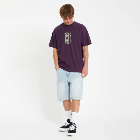 VOLCOM Eye Rust Tee - Grape Royale