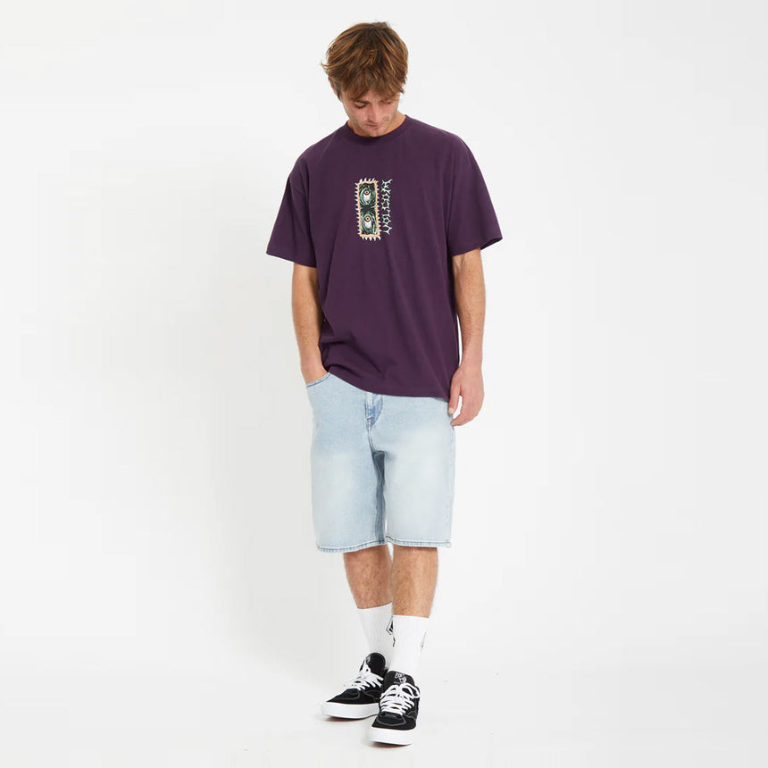 VOLCOM Eye Rust Tee - Grape Royale