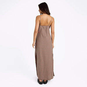 VOLCOM Fallllin Maxi Dress - Earth