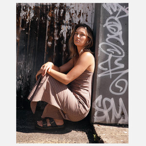 VOLCOM Fallllin Maxi Dress - Earth