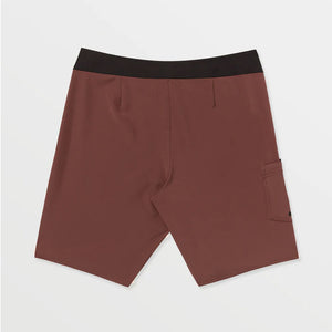 VOLCOM Featured Artist Callum Rooney Mod 20" Boardshorts - Pepper Red