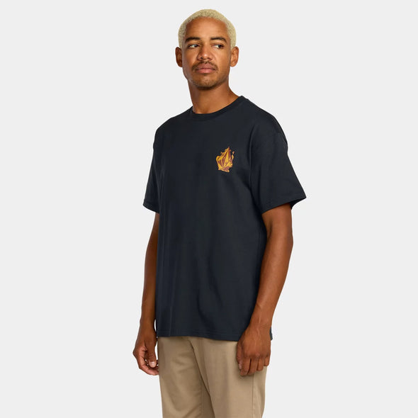 VOLCOM Featured Artist Callum Rooney Tee - Antique Black