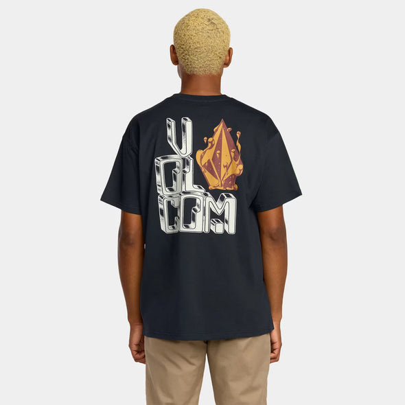 VOLCOM Featured Artist Callum Rooney Tee - Antique Black