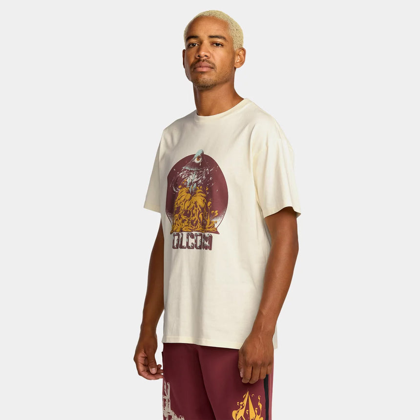 VOLCOM Featured Artist Callum Rooney Tee - Off White