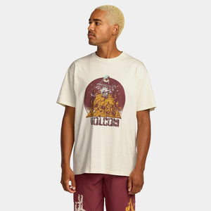 VOLCOM Featured Artist Callum Rooney Tee - Off White