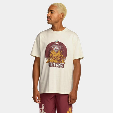 VOLCOM Featured Artist Callum Rooney Tee - Off White