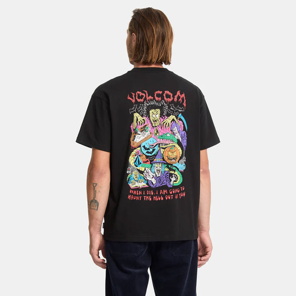 VOLCOM Featured Artist JJ Villard Tee - Black