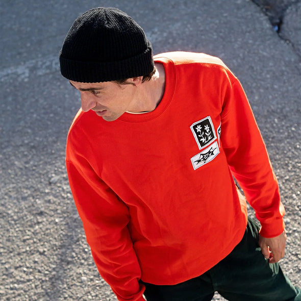 VOLCOM Featured Artist Keutchi Crew - Bright Red