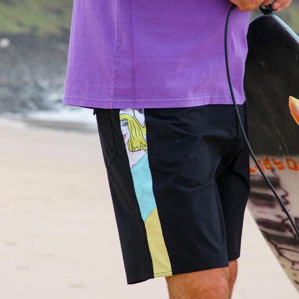 VOLCOM Featured Artist Ozzy Liberator 20" Boardshorts - Black