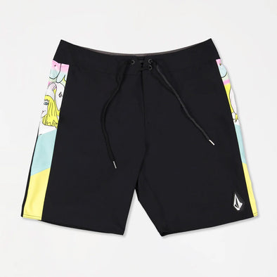 VOLCOM Featured Artist Ozzy Liberator 20" Boardshorts - Black