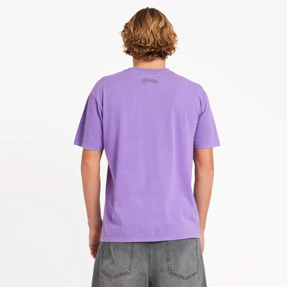VOLCOM Featured Artist Ozzy Powered Tee - Deep Purple