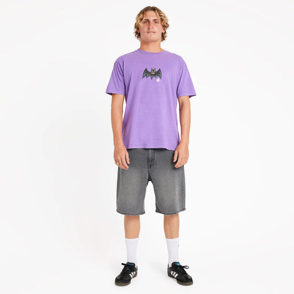 VOLCOM Featured Artist Ozzy Powered Tee - Deep Purple