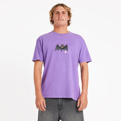VOLCOM Featured Artist Ozzy Powered Tee - Deep Purple
