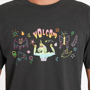 VOLCOM Featured Artist Ozzy Powered Tee - Stealth