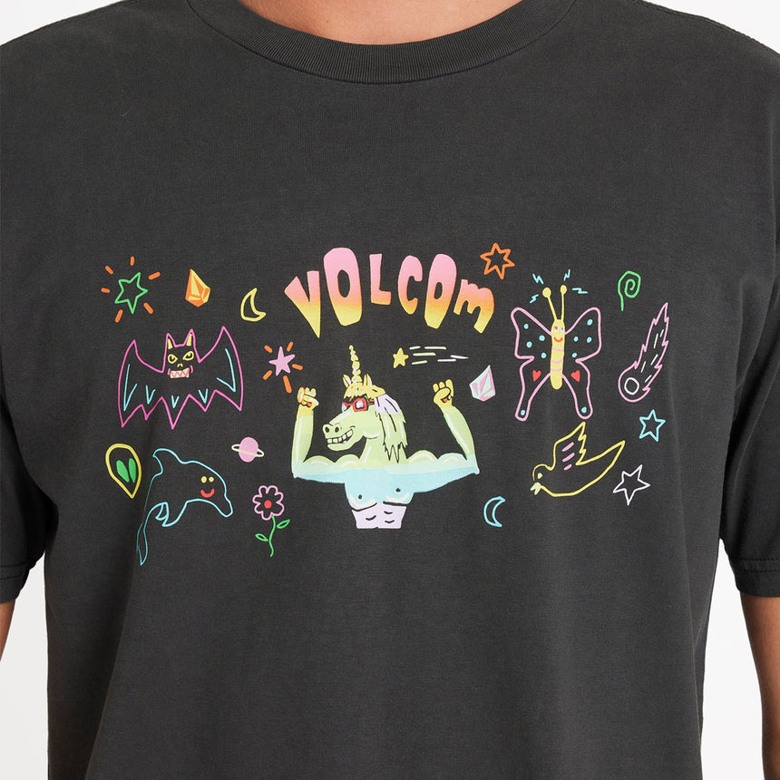 VOLCOM Featured Artist Ozzy Powered Tee - Stealth