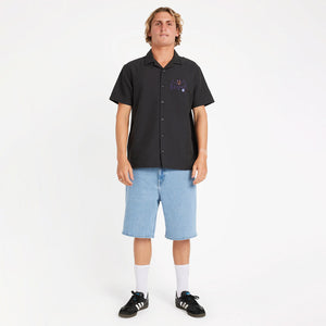 VOLCOM Featured Artist Ozzy Short Sleeve Shirt - Stealth