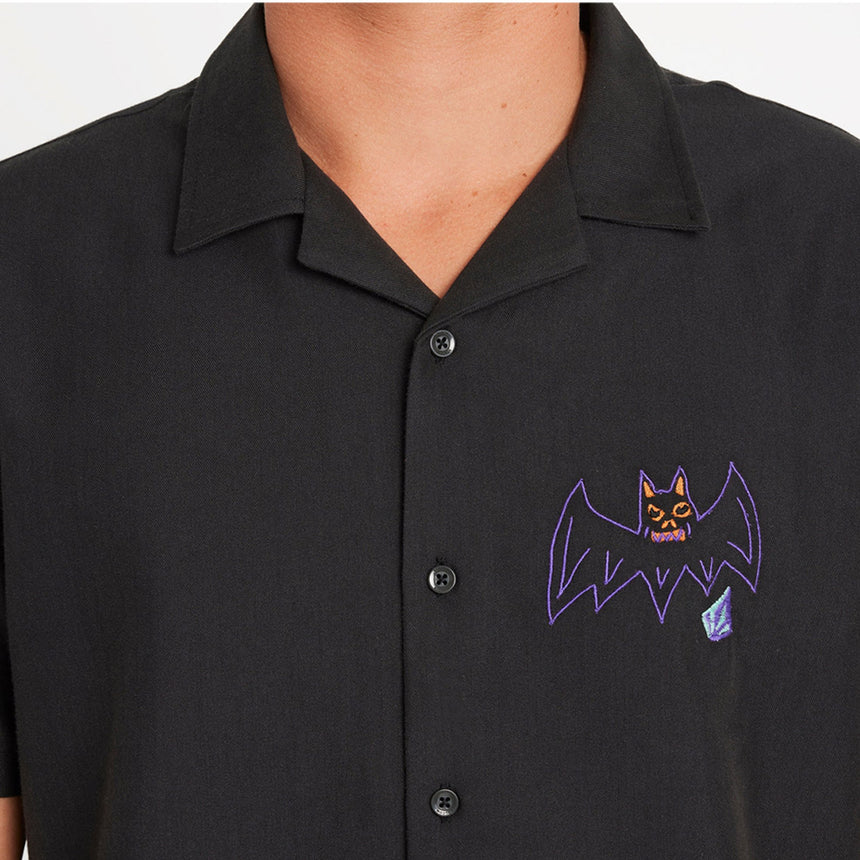 VOLCOM Featured Artist Ozzy Short Sleeve Shirt - Stealth